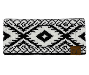 Naomi Aztec Headband {Black}