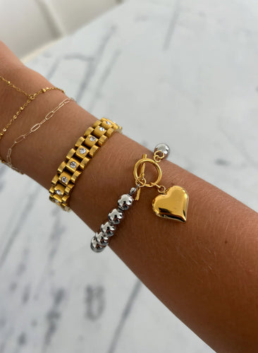Glam Heart Bracelet