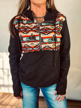 Turn and Burn Aztec Hoodie