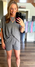 The Go To Short Sleeve/Shorts Set {Black}