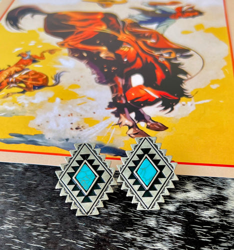 The Rancho Aztec Earrings