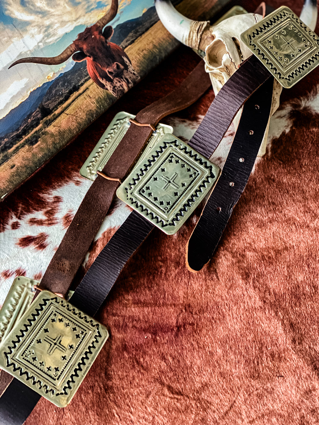 The Rockford Concho Belt