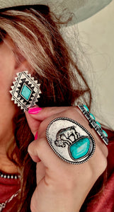 The Rancho Aztec Earrings