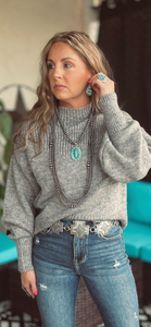 The Silverton Sweater {Grey}