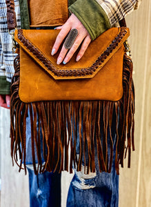 The Ranch Braided Fringe Bag