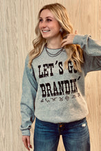 Let’s Go Brandin’ Sweatshirt {Grey}