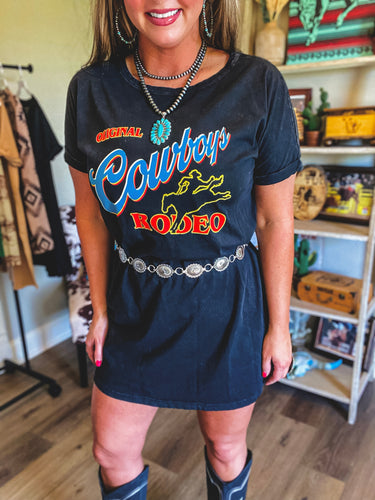 Original Cowboys Tee Shirt Dress