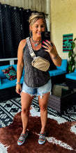 Ada Asymmetrical Distressed Shorts {Light Denim}