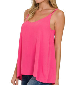 Kemma Top {Hot Pink}