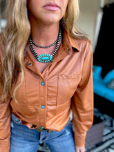 The Saddle Pearl Snap Top