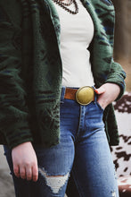 The Jackson Hooded Fleece Jacket {Hunter Green}