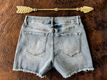 Blossom Denim Shorts {Light Stone}