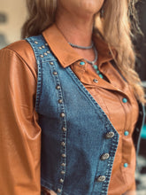 Pecos Queen Denim Concho Vest