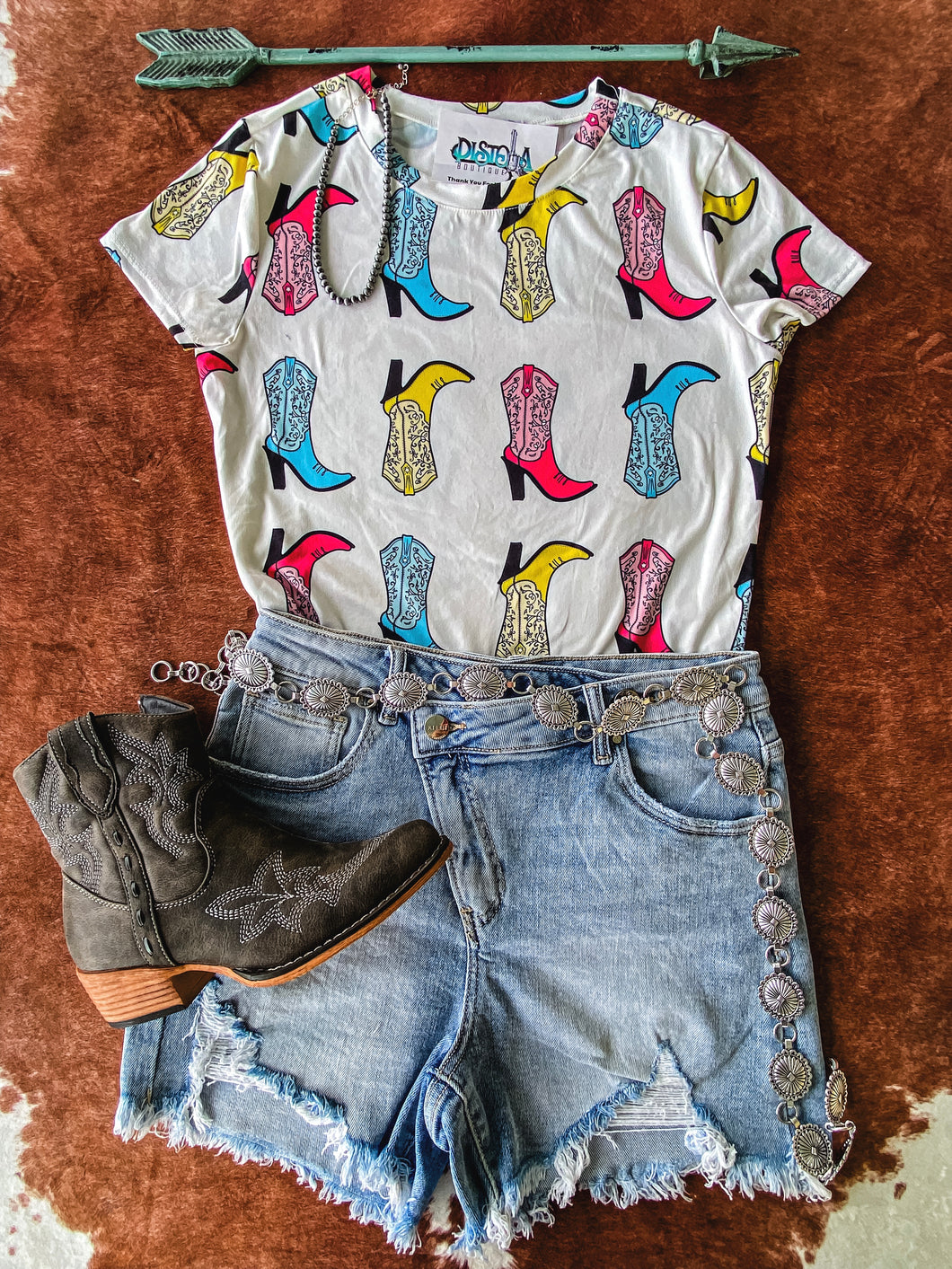 Cowgirl Boot Tee