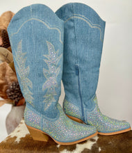 Denim Dreams Cowboy Boots