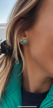 Hank Turquoise Stud Earrings