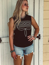 The Boot Stitch Tank {Black}