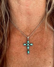 Turquoise Cross Necklace