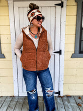 The McNellie Corduroy Vest {Rust}