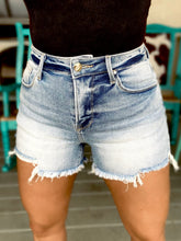 Blossom Denim Shorts {Light Stone}