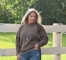 The Clyde Sweater {Mocha}