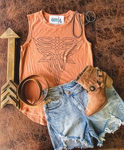 The Boot Stitch Tank {Rust}