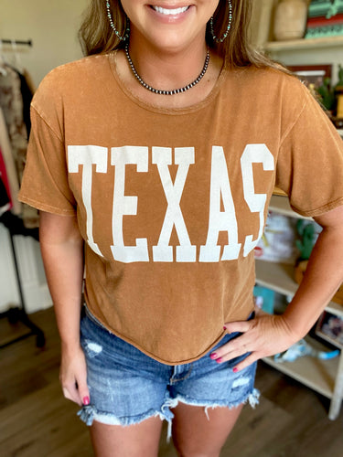 Texas Tee {Rust}