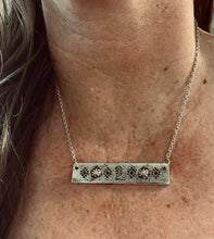 Cowboy Boot Bar Necklace