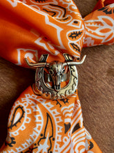 Longhorn Wild Rag Scarf Slide