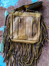 Handpainted Where the Buffalo’s Roam Fringe Bag