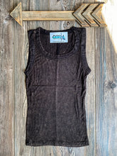 Everyday Ribbed Tank {Ash Black}