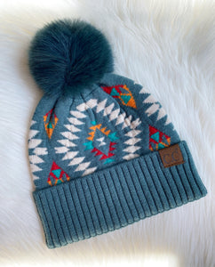 Mesa Turquoise Beanie