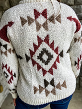 The Chandler Aztec Sweater {Cream}