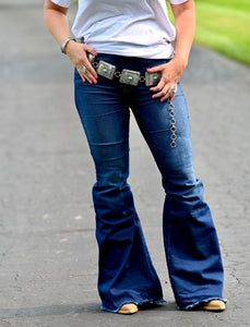 The Presley Denim Flare Jeans