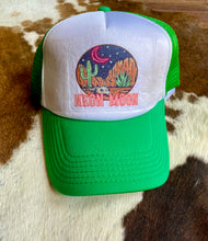 Neon Moon Trucker Hat {Green}