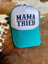 Mama Tried Trucker Hat {Turquoise}