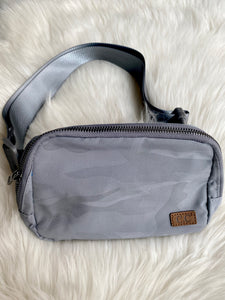 Camo Belt Bag {Grey}