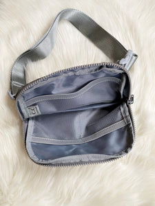 Southwestern Belt Bag {Grey}