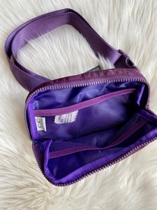 Southwestern Belt Bag {Plum}