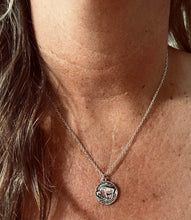 Dainty Buffalo Coin Necklace Set