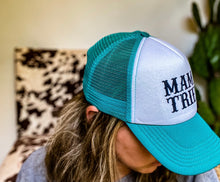 Mama Tried Trucker Hat {Turquoise}