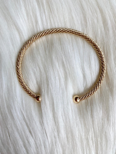 Dainty Gold Cuff Bracelet