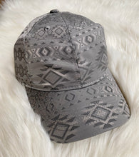 Southwestern Ball Hat {Grey}