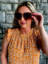 Jackie Sunglasses {Light Brown}