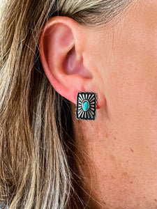 Sangria Western Earrings