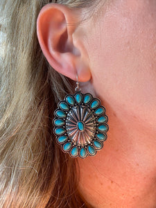 Western Concho Earrings