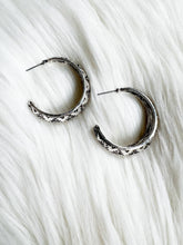 Aztec Hoop Earrings