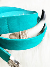 Bluff Turquoise Western Belt