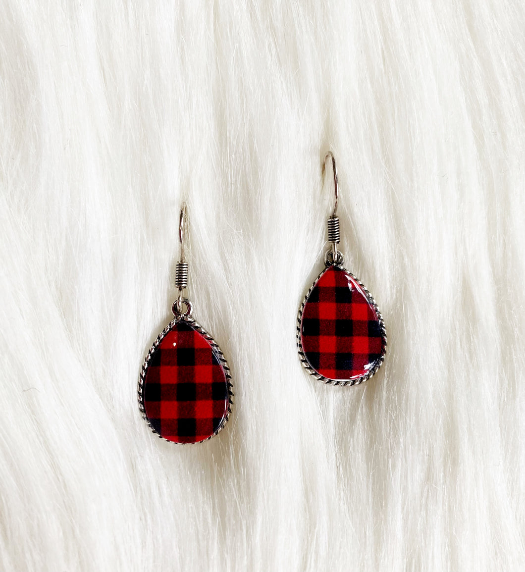 Buffalo Plaid Earrings