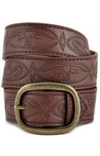 Longhorn Rodeo Brown Belt